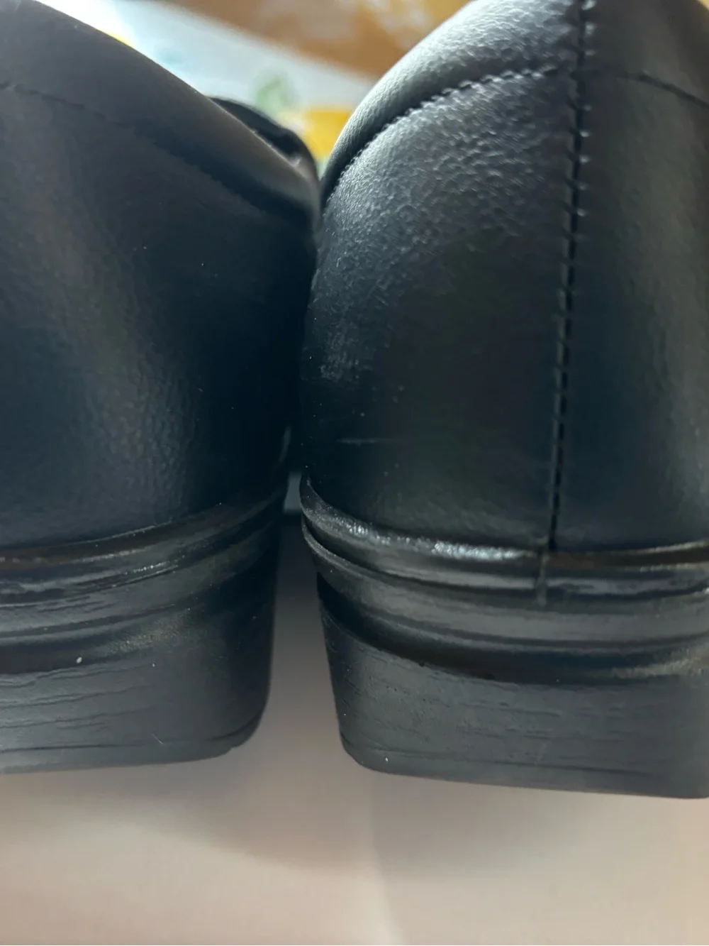 Easy Works By Easy Street Work Non-Slip Clogs Black Women’s Size 6.5 Wide